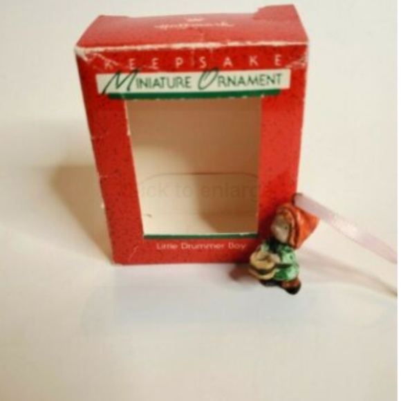little drummer boy ornament hallmark